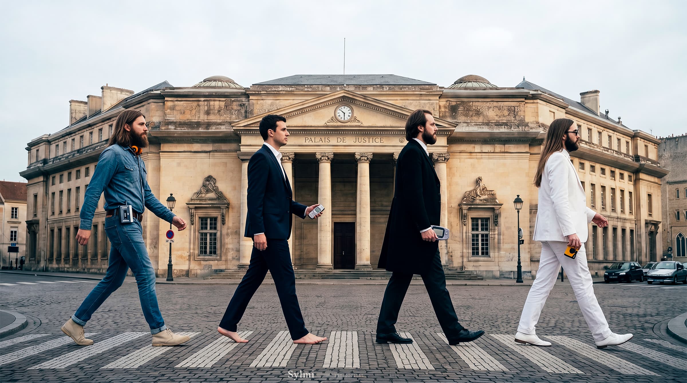 The Beatles à Caen — sylmi-beatles-caen-abbey-road_1999_2000_08 par Sylmi