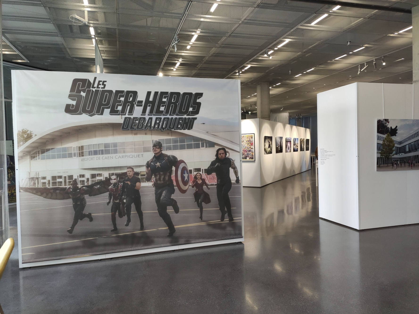 Photos de l'exposition — Les Super-Héros débarquent à Caen