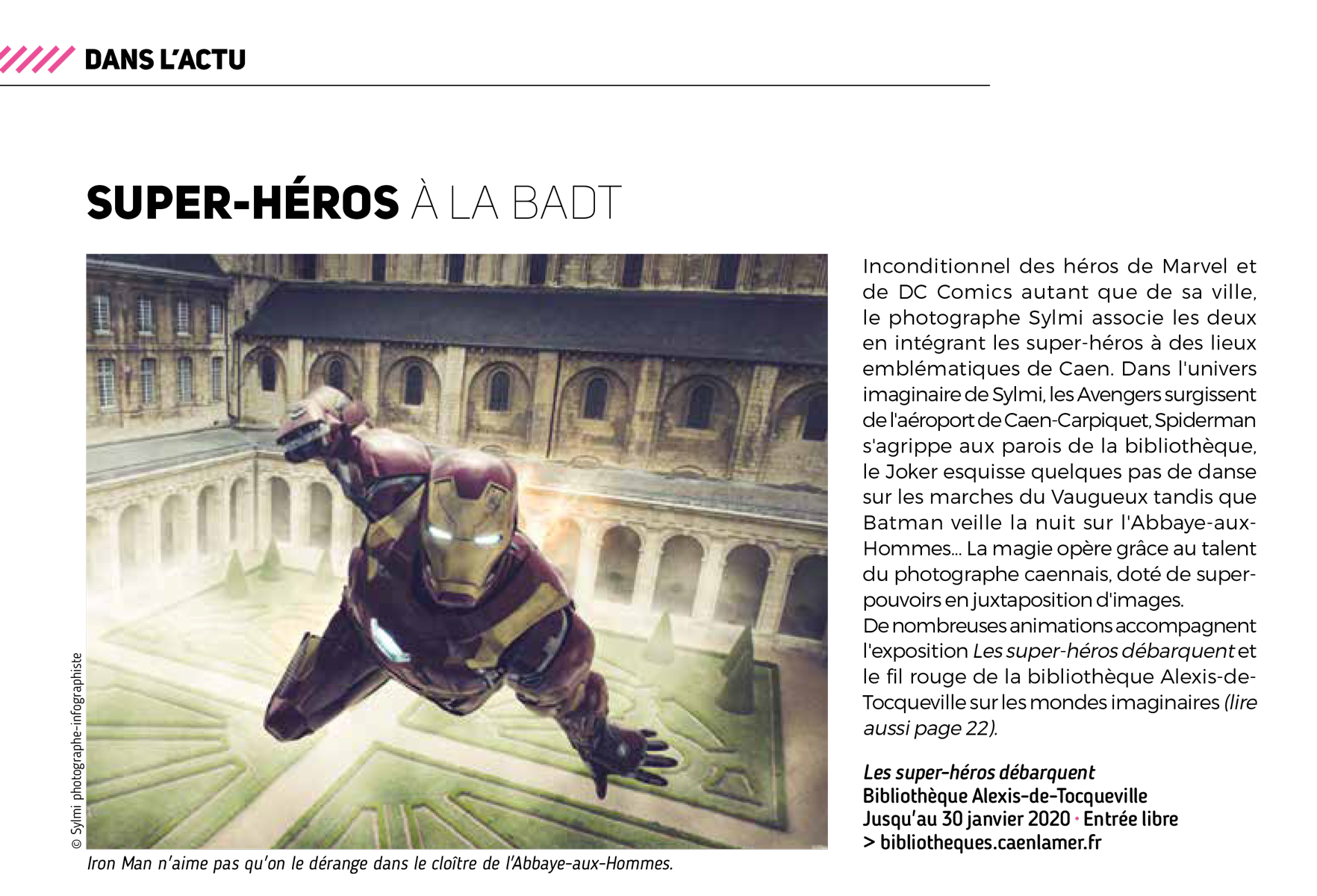 Caen Mag — Les Super-Héros débarquent à Caen — 2ème édition