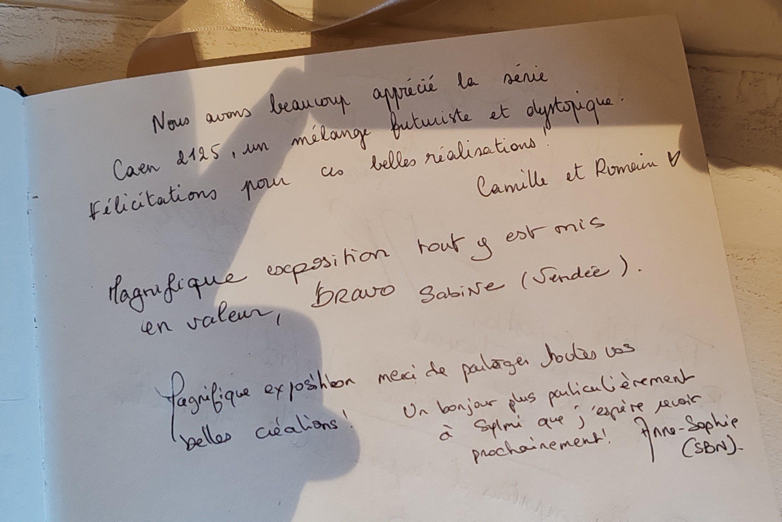 Livre d'or — Confluences