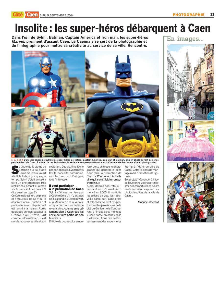 Côté Caen — Les Super-Héros débarquent à Caen — 1ère édition Rock'nCo
