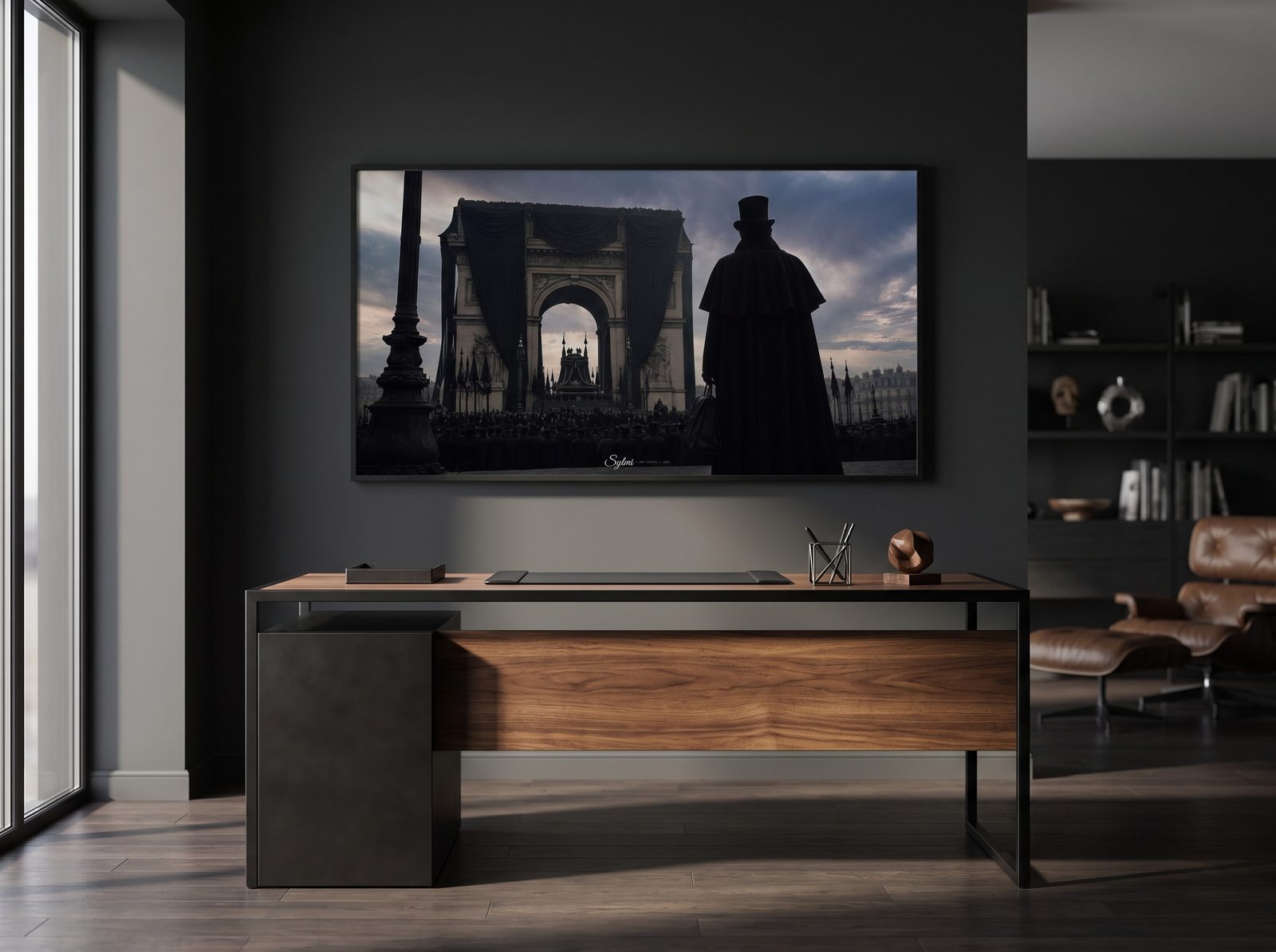 Jack the Ripper — sylmi-jack-funerailles-victor-hugo-1885-bureau par Sylmi