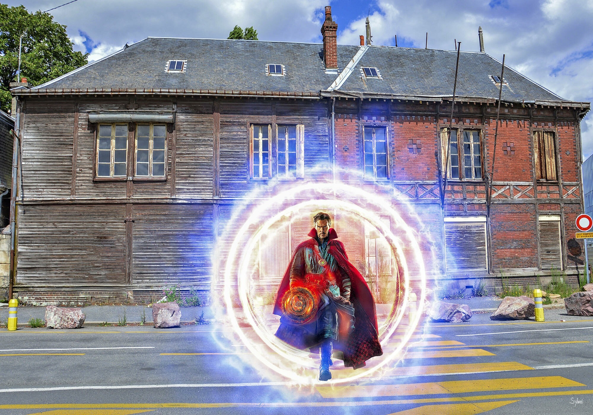 Docteur Strange à Caen (Caen) — création art digital par Sylmi