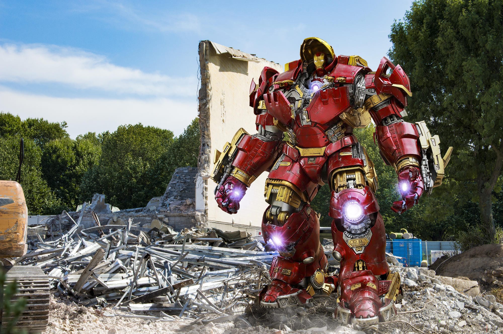 Hulkbuster à Caen (Caen) — création art digital par Sylmi